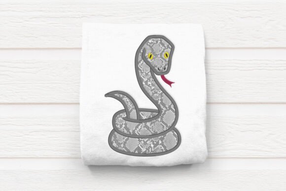 Coiled Snake Applique Embroidery Review