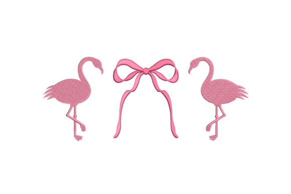 Coquette Flamingo Embroidery Design Review