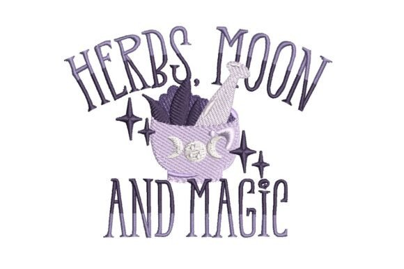Herbs Moon and Magic Embroidery Review