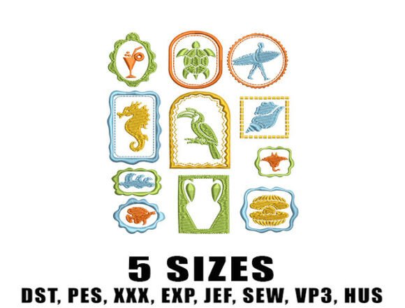 Summer Beach Embroidery Designs Review
